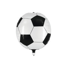 Fodbold folieballon 1 stk. Ø35 cm